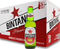 Bintang doos van 24 flesjes a 0,33 liter 